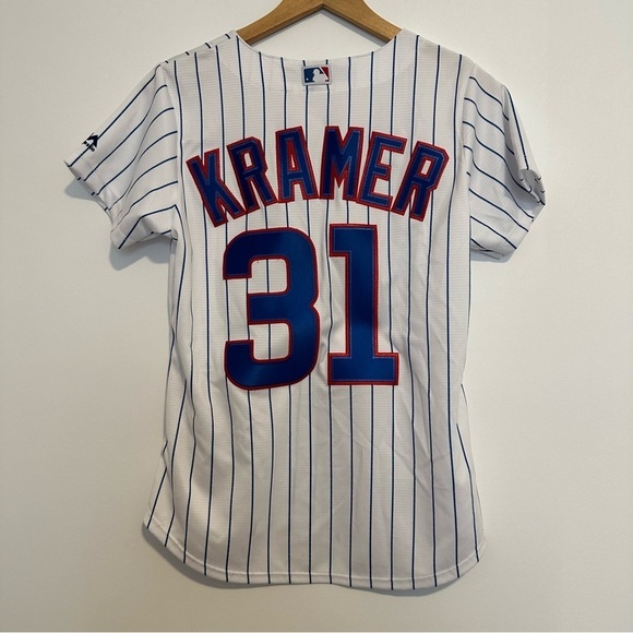 Chicago Cubs Jana Kramer Majestic baseball number 31 jersey - Picture 1 of 9